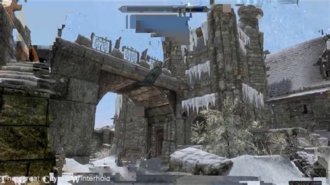 The Great City of Winterhold Skyrim/Special Edition Overhaul Mod.